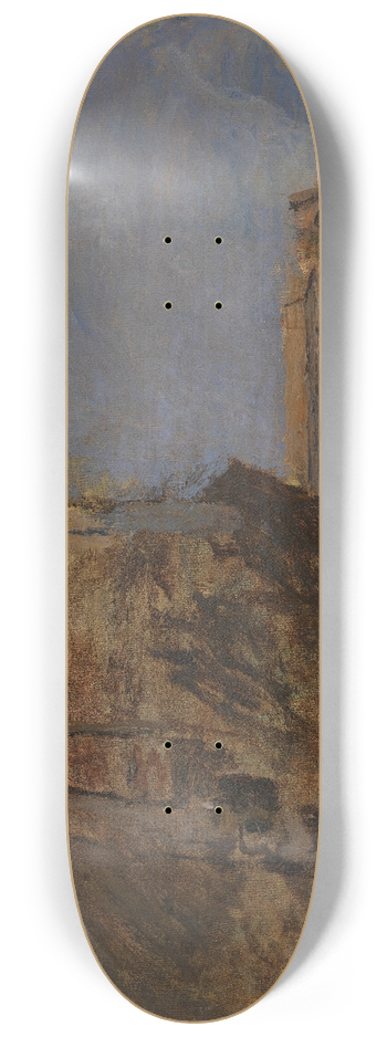 Frank Edwin Scott - St. Germain des Pres no. I 8.25 inch art skate deck
