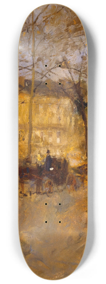 Frank Edwin Scott - St. Germain des Pres no. III 8.25 inch art skate deck