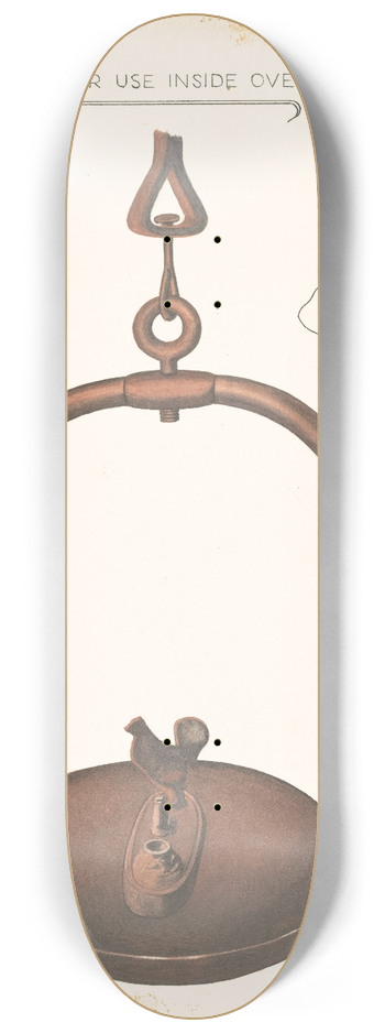 Frank Eiseman - Amana Bakers Oven Lamp 8.25 inch art skate deck