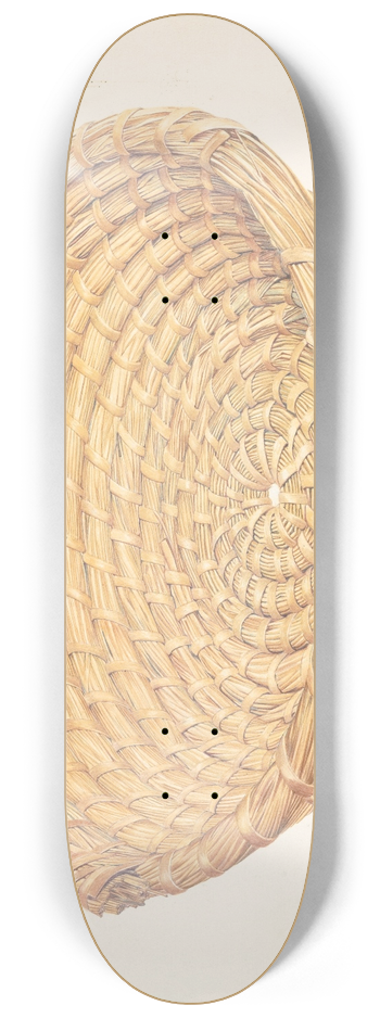 Frank Eiseman - Amana Bread-raising Basket 8.25 inch art skate deck