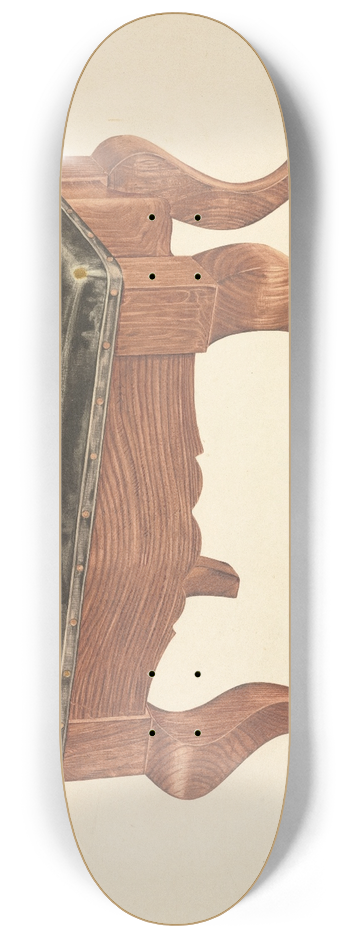 Frank Eiseman - Footstool 8.25 inch art skate deck