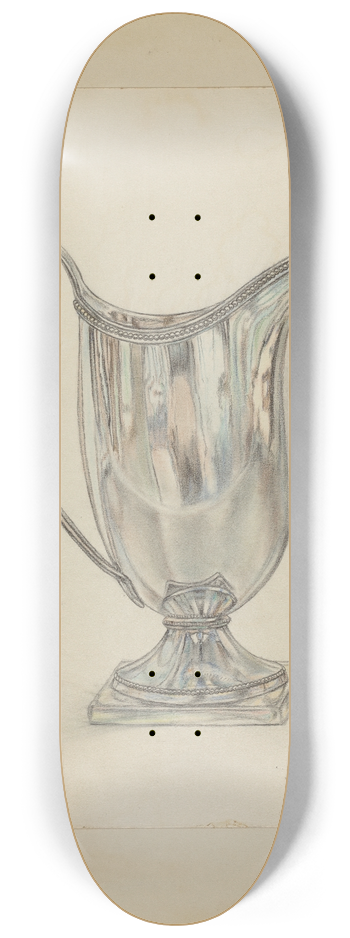 Frank Fumagalli - Silver Pitcher 8.25 inch art skate deck