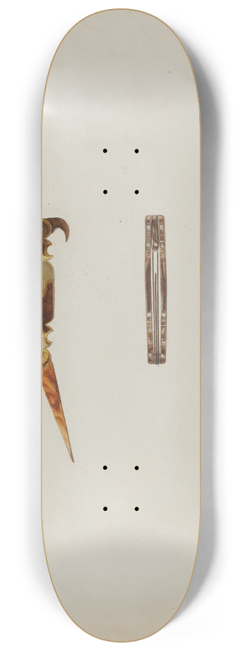 Frank Fumagalli - Toothpick 8.25 inch art skate deck