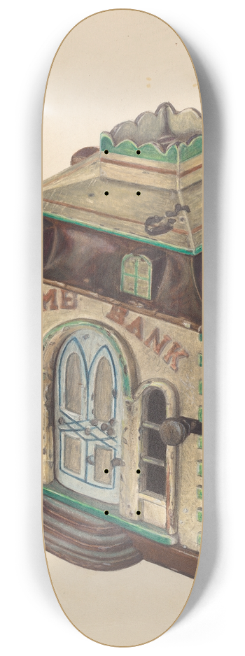 Frank Gray - Home Bank 8.25 inch art skate deck