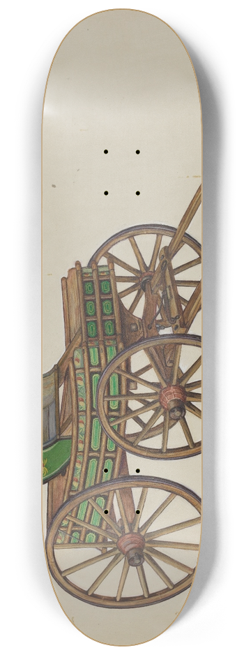 Frank Gray - Pennsylvania Buckboard 8.25 inch art skate deck
