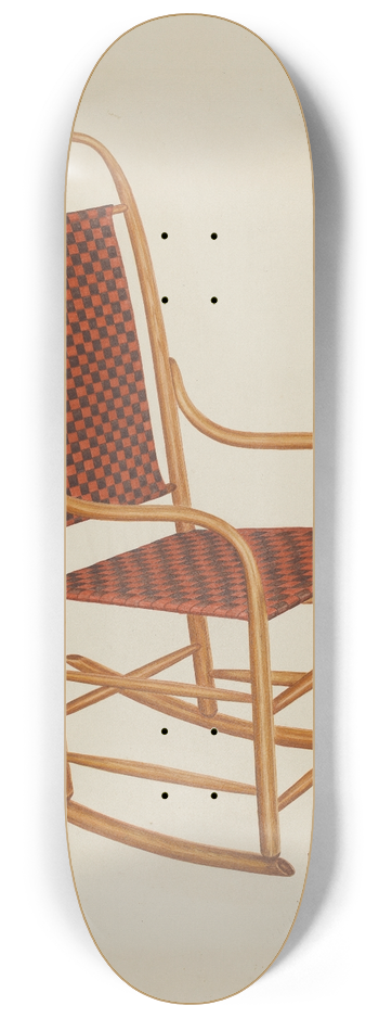 Frank Gutting - Rocking Chair 8.25 inch art skate deck