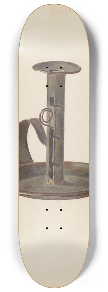 Franklyn Syres - Candlestick and Holder 8.25 inch art skate deck