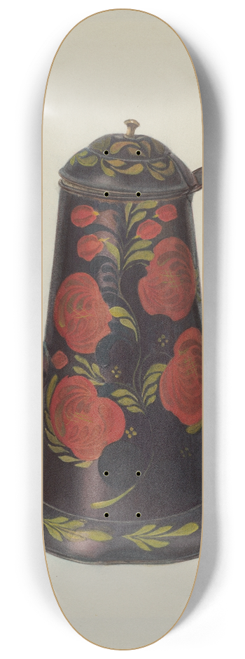 Franklyn Syres - Toleware Teapot 8.25 inch art skate deck