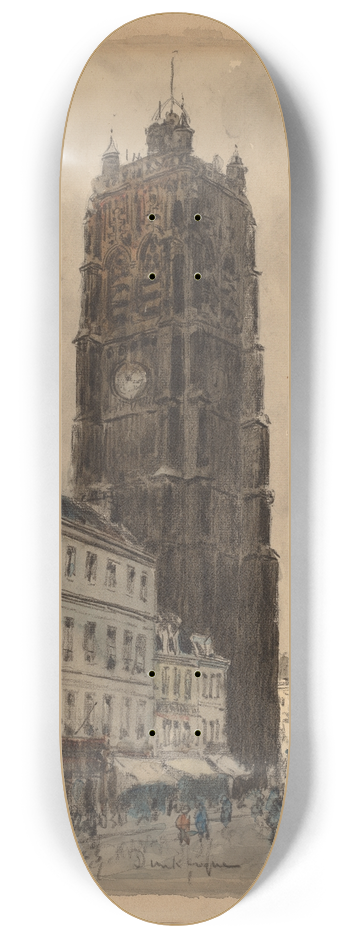 Frank Myers Boggs - Dunkerque 8.25 inch art skate deck