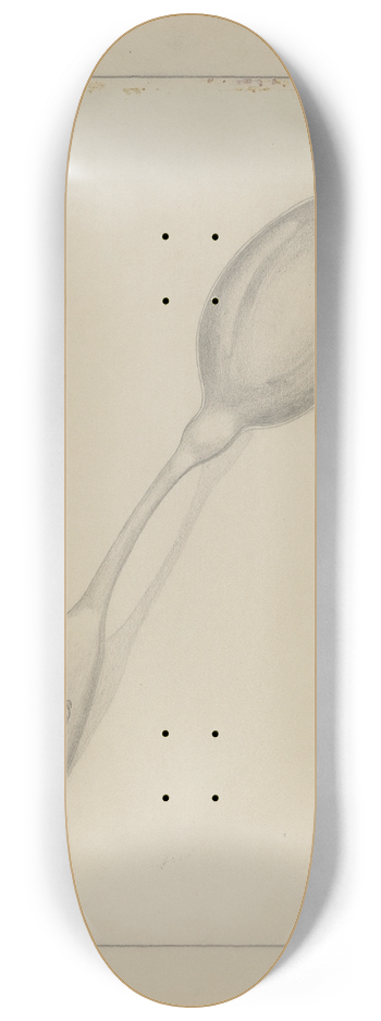 Frank Nelson - Silver Teaspoon 8.25 inch art skate deck