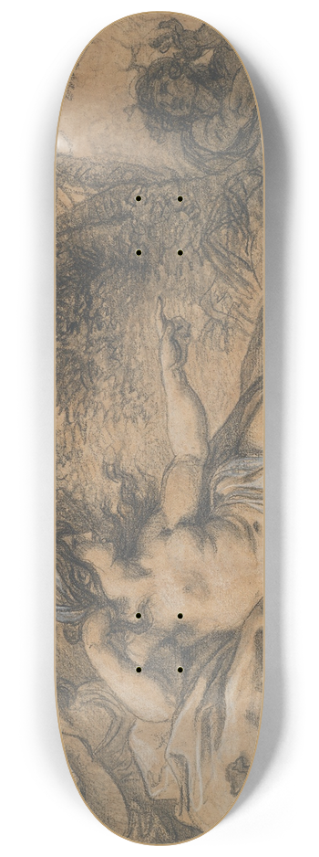 Franois-Andr Vincent - Diana and Acteon 8.25 inch art skate deck