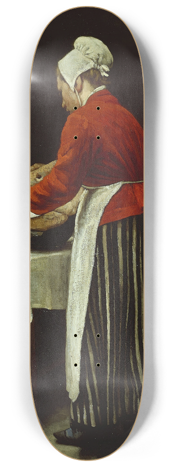Franois Bonvin - The Maid 8.25 inch art skate deck