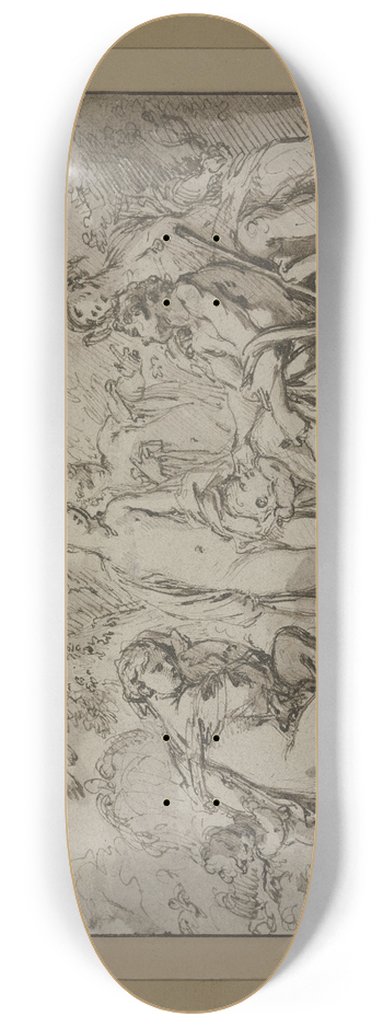 Franois Boucher - The Judgment of Paris 8.25 inch art skate deck