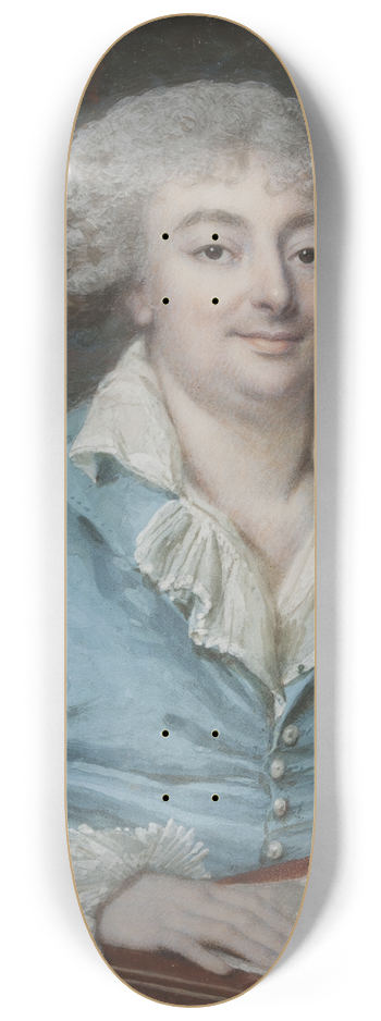 Franois Dumont - Unknown man 8.25 inch art skate deck