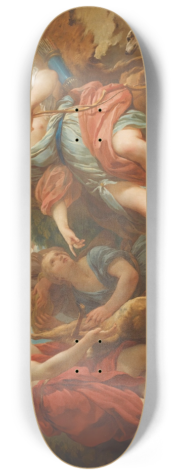 Franois Lemoyne - Diana Returning From The Hunt 8.25 inch art skate deck