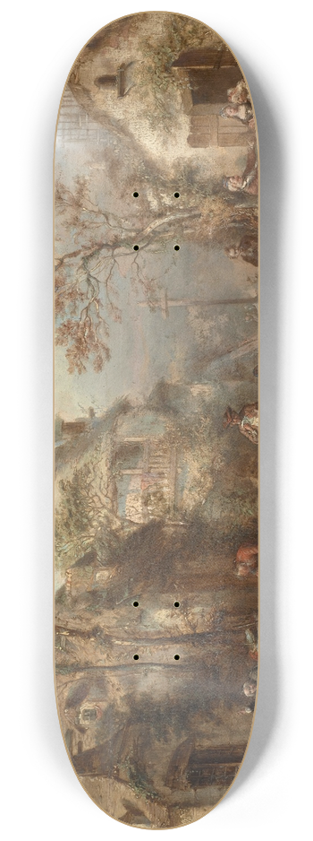 Franois-Louis Lanfant - Le retour des conscrits 8.25 inch art skate deck