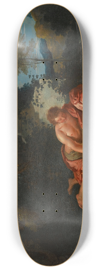 Franois Marot - Narcissus 8.25 inch art skate deck