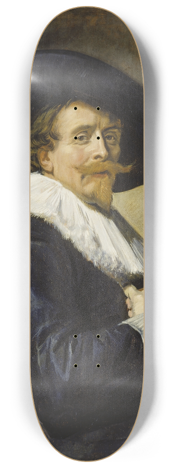 Frans Hals - Portrait of a Man 8.25 inch art skate deck