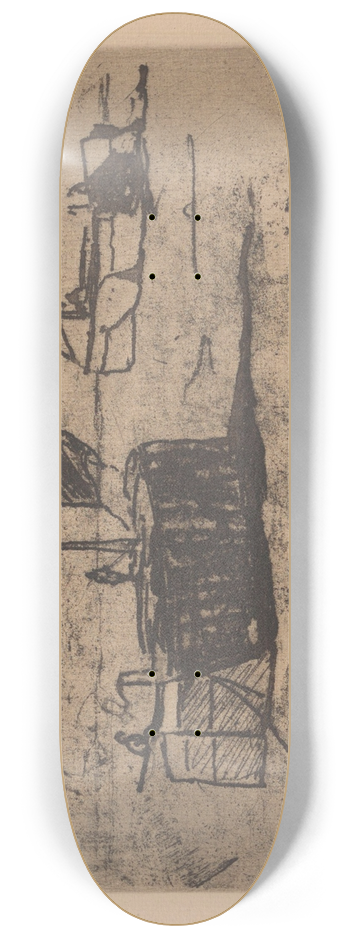 Frans Hens - Sailingboats 8.25 inch art skate deck