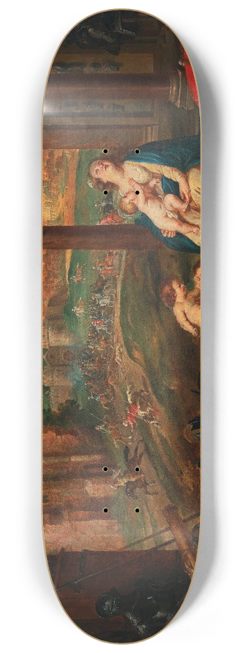 Frans Wouters - Allegory of touch 8.25 inch art skate deck