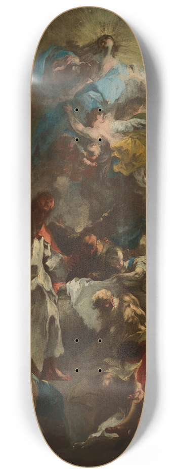 Franz Anton Maulbertsch - Die Himmelfahrt Mariens 8.25 inch art skate deck
