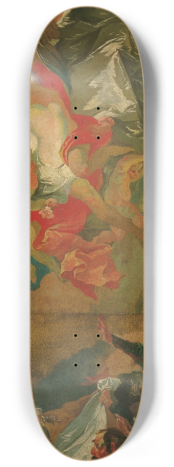Franz Anton Maulbertsch - Himmelfahrt Mariens 8.25 inch art skate deck