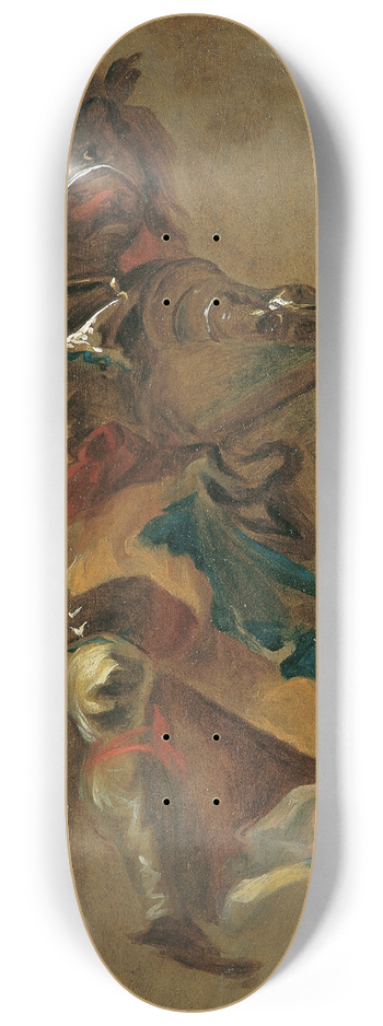 Franz Anton Maulbertsch - Stehender Feldherr 8.25 inch art skate deck