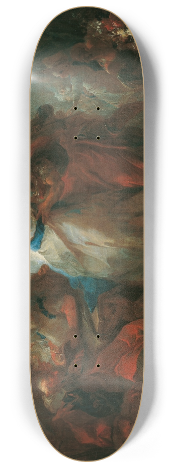 Franz Anton Maulbertsch - Susanna vor den Richtern 8.25 inch art skate deck