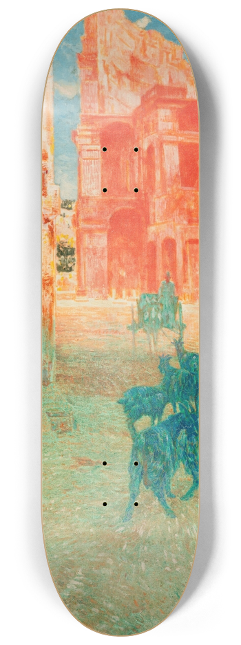 Franz Gaillard - Roman ruins 8.25 inch art skate deck