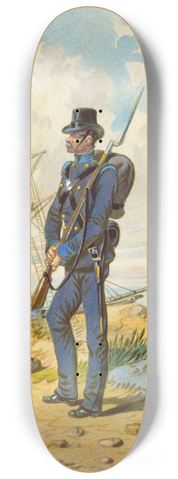 Franz Gerasch - Soldat 11 8.25 inch art skate deck