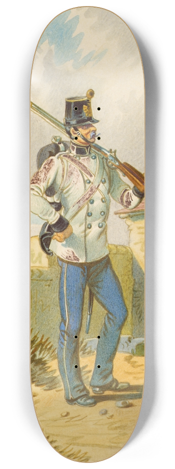 Franz Gerasch - Soldat 15 8.25 inch art skate deck