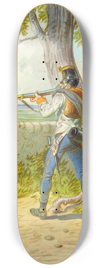Franz Gerasch - Soldat 4 8.25 inch art skate deck