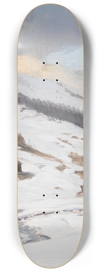 Franz Holper - Partie aus Davos 8.25 inch art skate deck