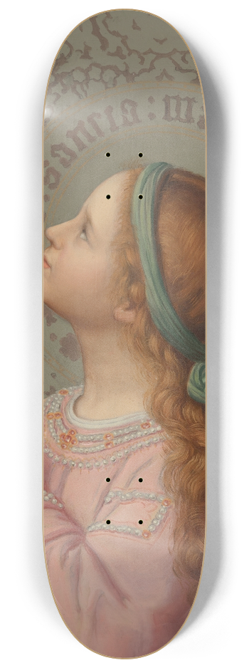 Franz Ittenbach - Sancta Maria Virgo 8.25 inch art skate deck