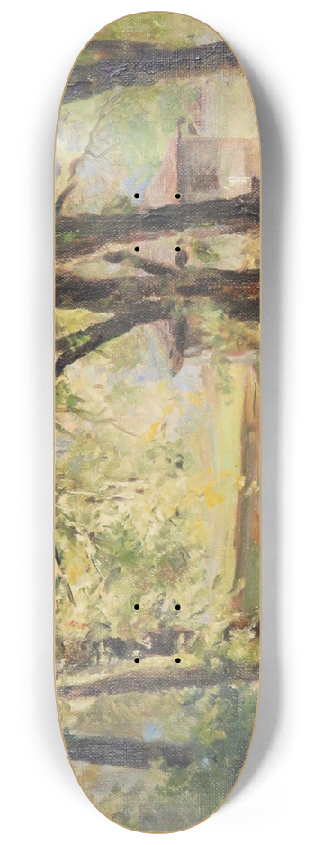 Franz Kulstrunk - Herbstliche Waldlichtung 8.25 inch art skate deck