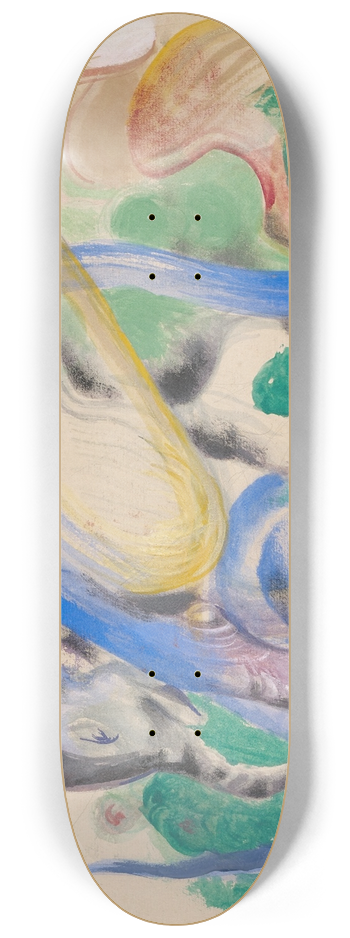 Franz Marc - Fairy Animal 8.25 inch art skate deck