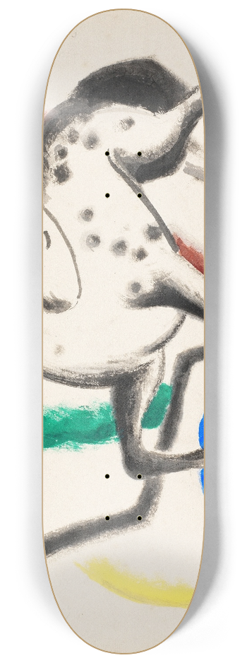 Franz Marc - Pferd 8.25 inch art skate deck