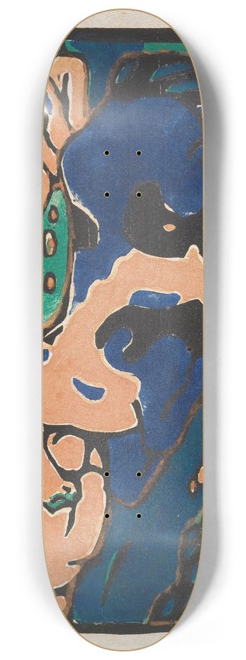 Franz Marc - Ruhende Pferde 8.25 inch art skate deck