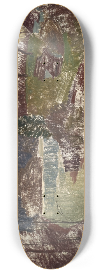 Franz Marent - Landscape Of The Birs Ii 8.25 inch art skate deck
