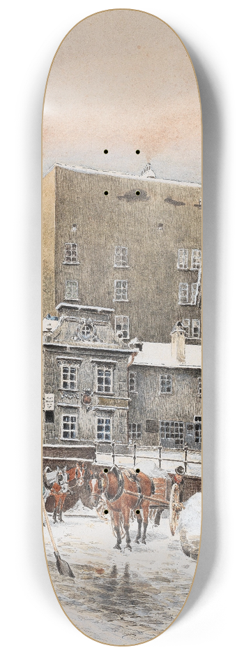 Franz Poledne - Mlkerbastei 8.25 inch art skate deck