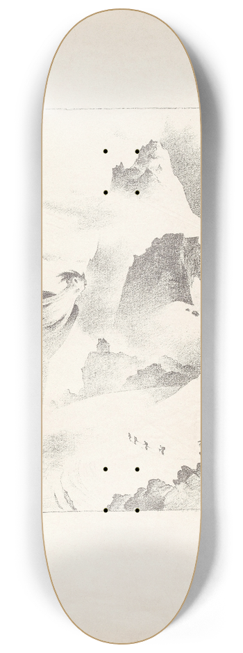 Franz Sedlacek - Berggeist 8.25 inch art skate deck