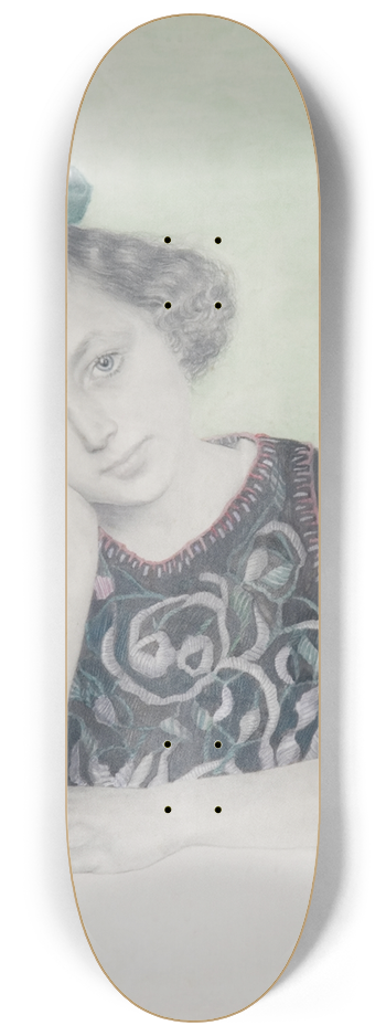 Franz von Matsch - Bildnis eines Mdchens 8.25 inch art skate deck