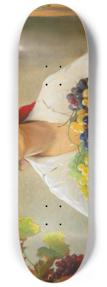 Franz von Matsch - Grape Harvest 8.25 inch art skate deck