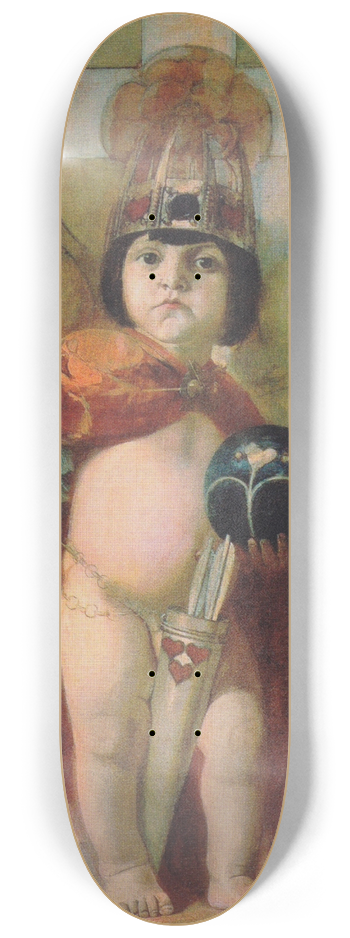 Franz von Stuck - Amor Imperator 8.25 inch art skate deck