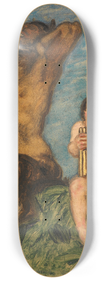 Franz von Stuck - Dissonanz 8.25 inch art skate deck