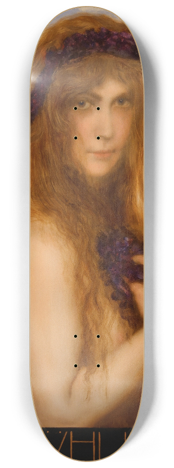 Franz von Stuck - The Spring 8.25 inch art skate deck