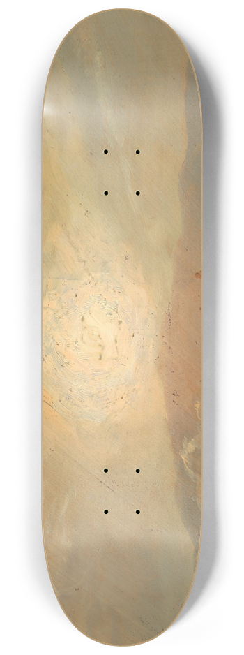 Frederic Edwin Church - Sunset 8.25 inch art skate deck