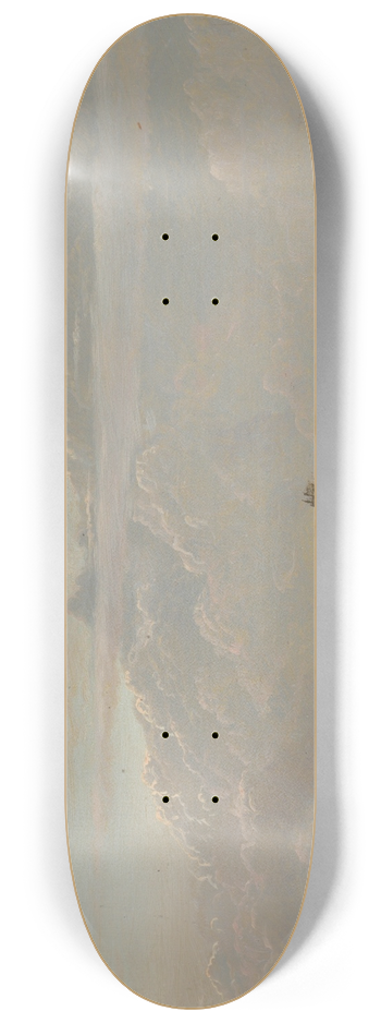 Frederic Edwin Church - Thunder Clouds, Jamaica 8.25 inch art skate deck
