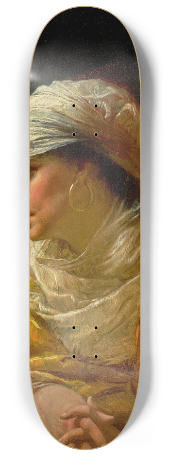 Frederick Arthur Bridgman - The Glance 8.25 inch art skate deck