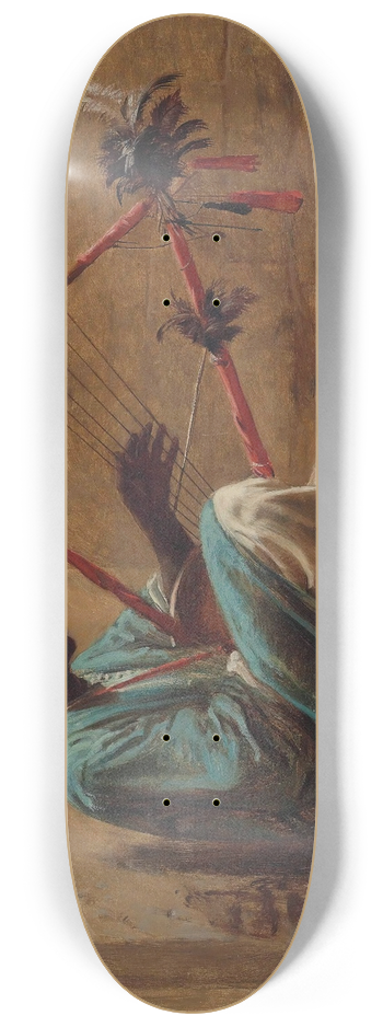 Frederick Goodall - The Kissar Player 8.25 inch art skate deck